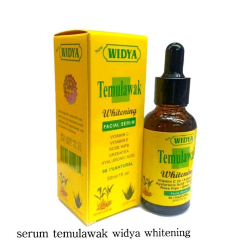 Serum Temulawak Widya whitening Serum original