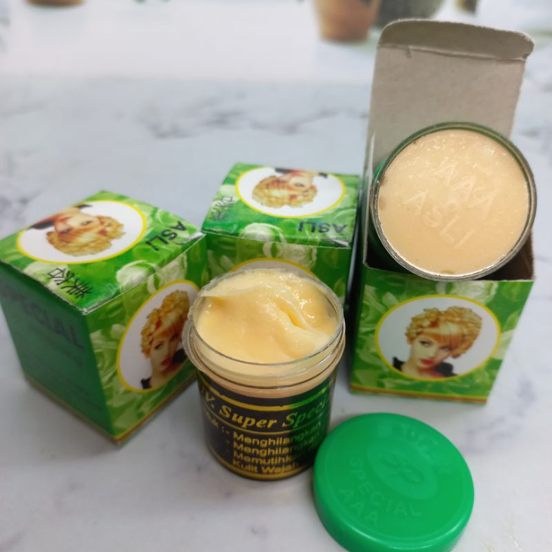 LUSINAN CREAM SPESIAL(SP) HIJAU ORI ISI 12 PCS