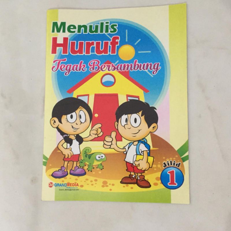 

Menulis Huruf Tegak Bersambung Jilid 1 | Buku Menulis Huruf | Huruf Tegak Bersambung