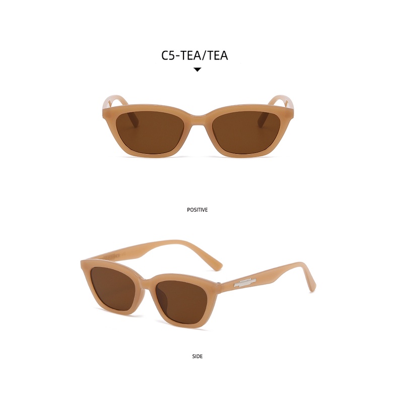 2023baru cat-eye ins fashion street Foto fashion sunglasses Untuk Pria Dan Wanita