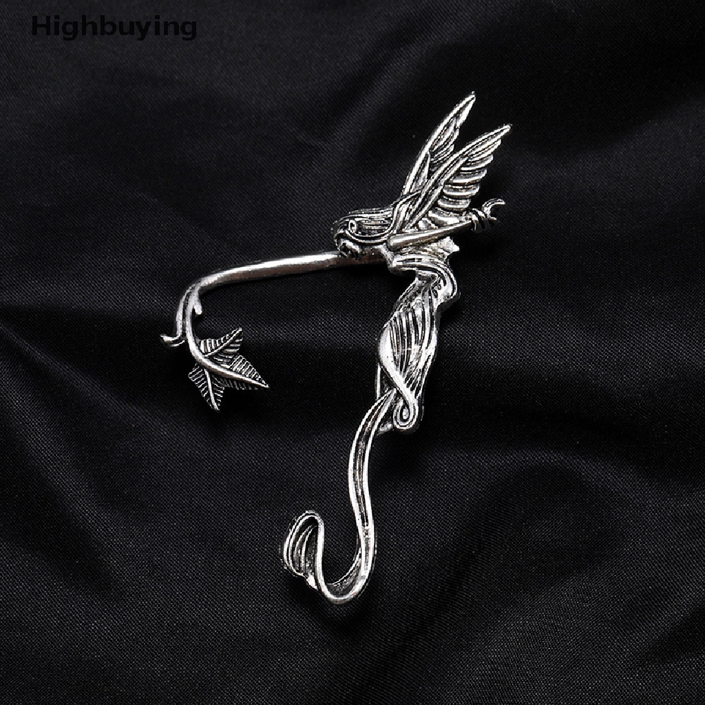 Hbid Punk Fairy Ear Cuff Earring Vintage Goth Devil Angel Dark Elf Ear Clip No Earrings For Women Halloween Earcuff Jewelry Party Glory