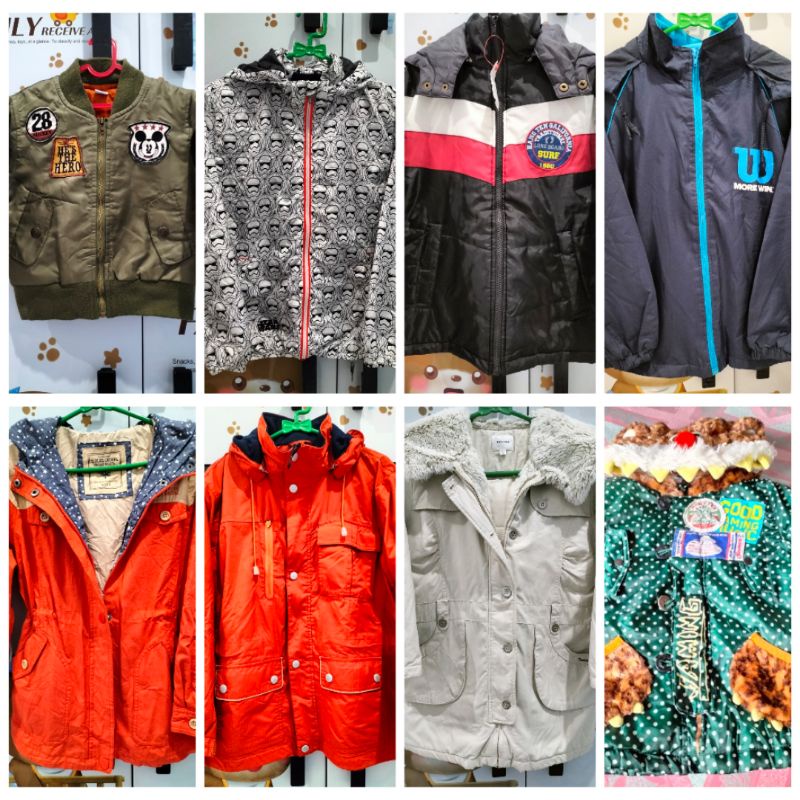 jaket anak PL jaket tebal bomber, parka, bulang, serpa