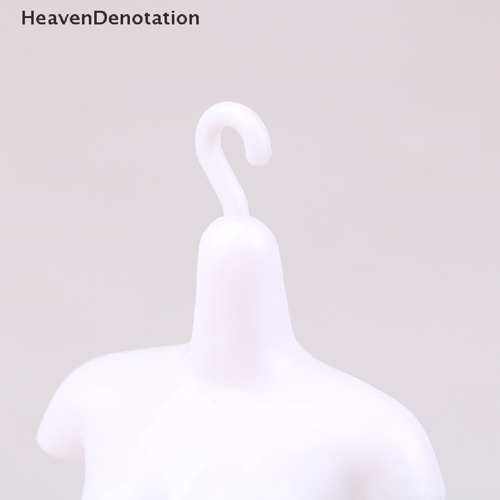 [HeavenDenotation] Rumah Boneka Pajangan Miniatur Manekin Holder Prentend Bermain Mainan Aksesoris HDV