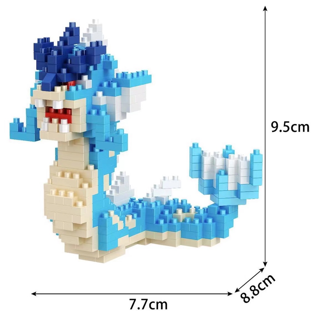 Pokemon Pikachu Lego Micro Mini Diamond Block Baru DIY Nano Block Lego Mainan Blok Bangunan