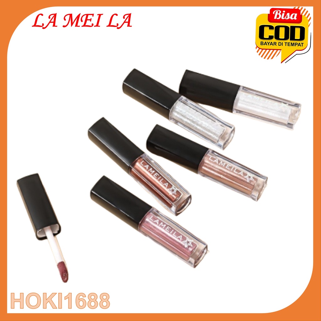 Lameila Eyeshadow Glitter Liquid, Eyeshadow Liquid HK-1033