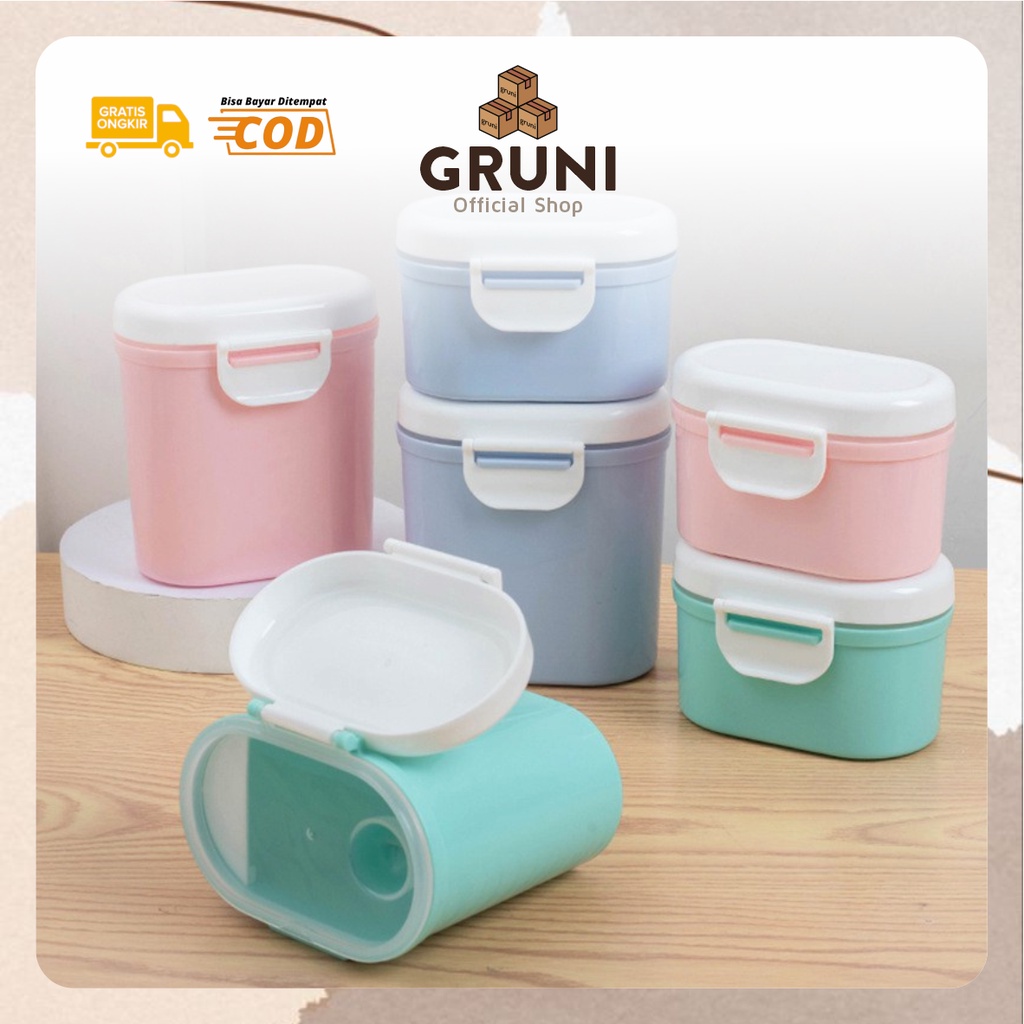 Gruni Kw0111 Kotak Susu Macaron Kota Penyimpanan Makanan Bayi