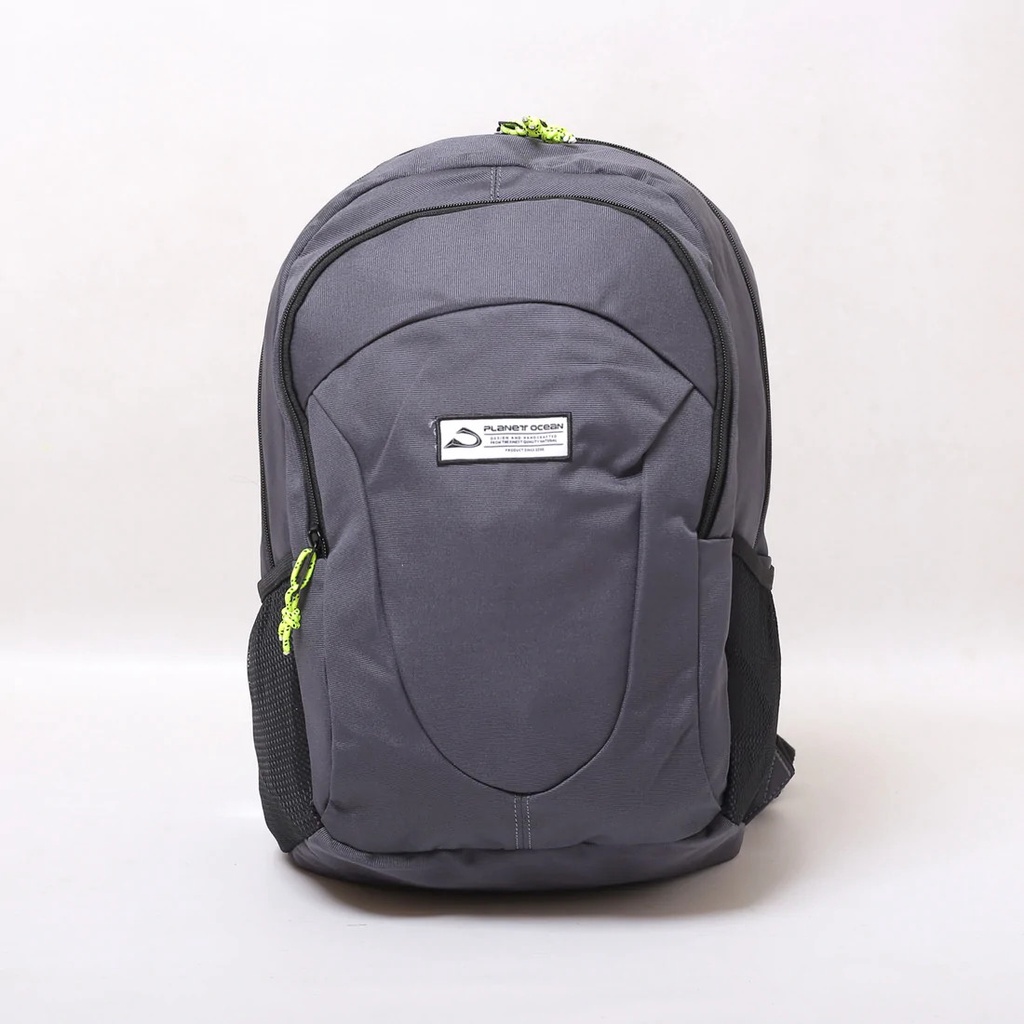 Tas Punggung Ransel Backpack Planet Ocean TPR 527301 Grey Original