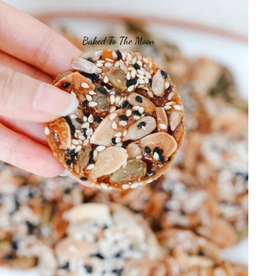 

➳ HAMPER Caramel Seed Cookies / Healthy Snacks ➽