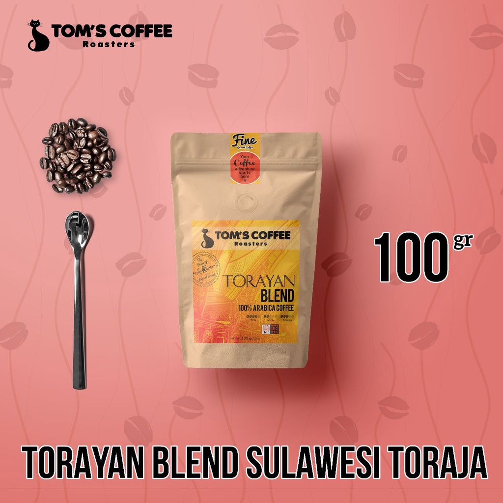 

Tom's Coffee - Single Origin Sulawesi Toraja 100g