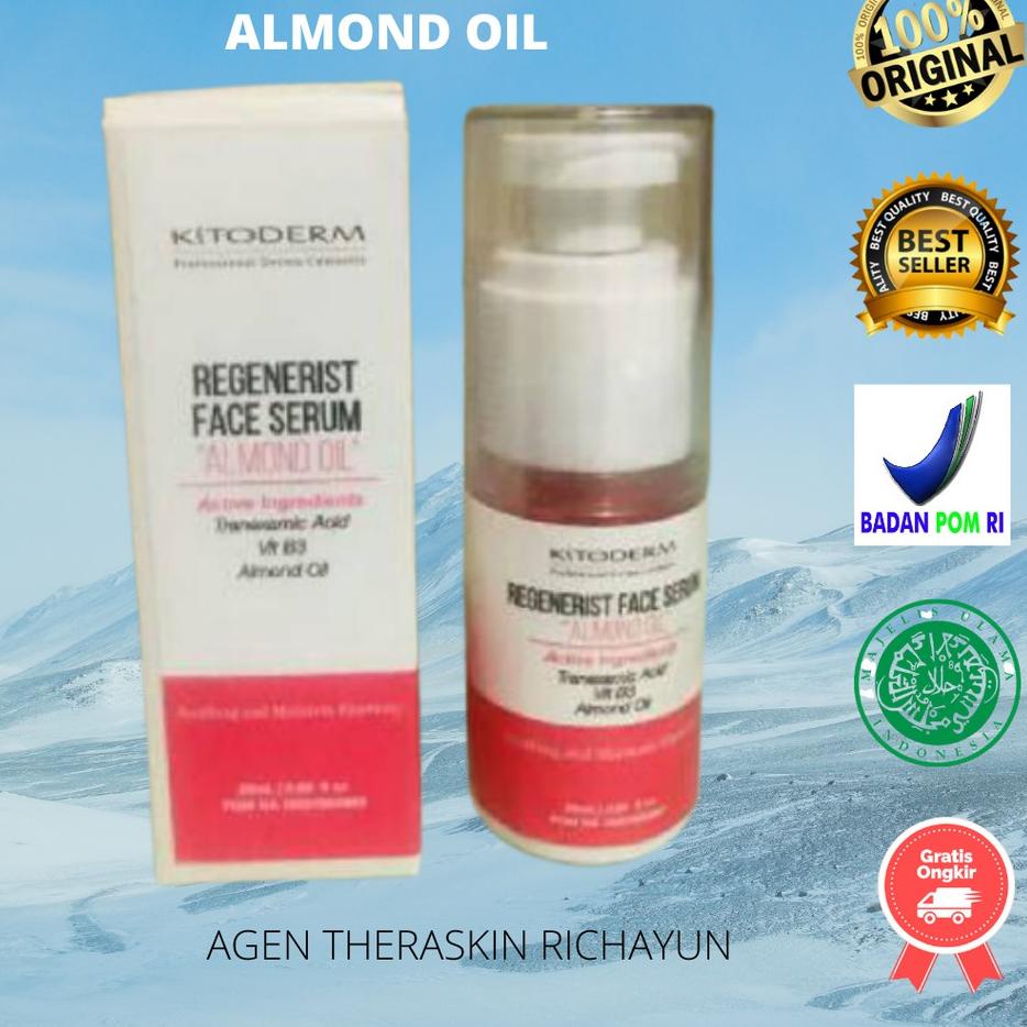 ➩ Kitoderm regenerist face serum almond oil ➩