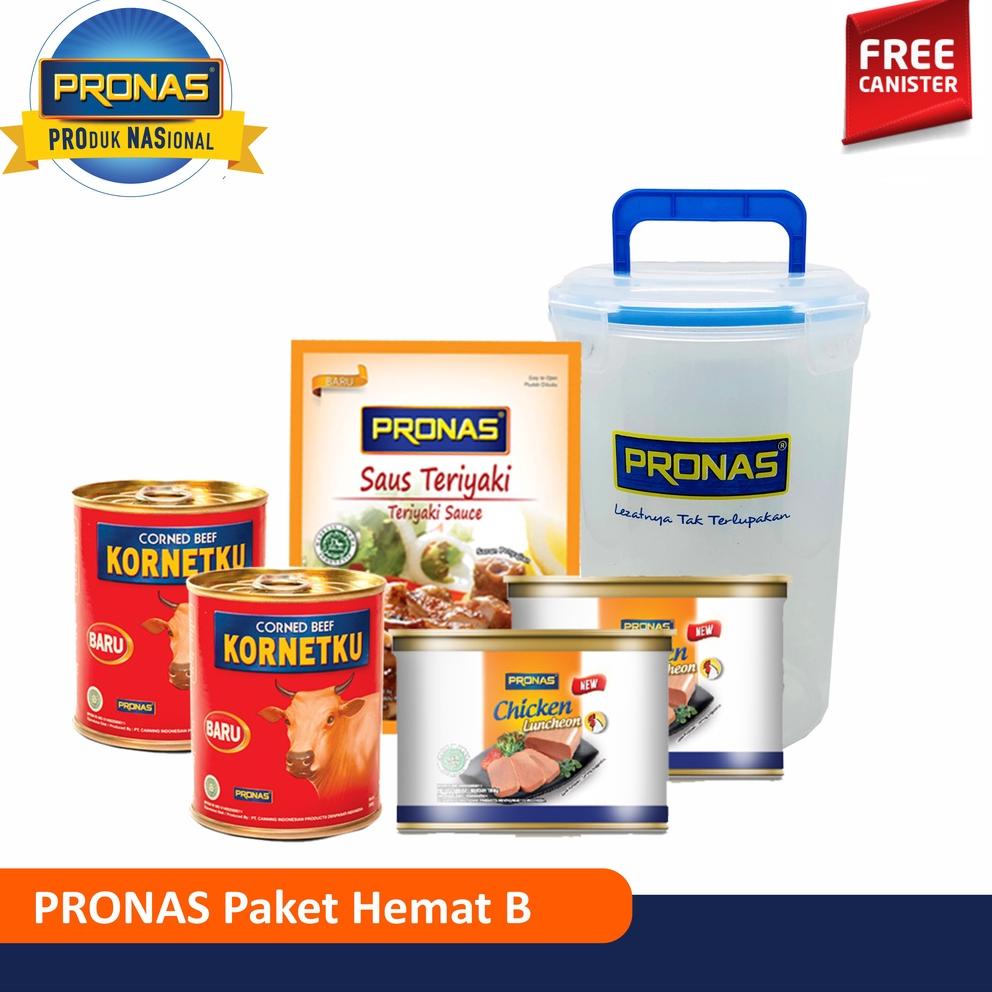 

Promo Spesial 2.2 PRONAS Paket Hemat B Bundling 5 pcs Free Canister Ramayana