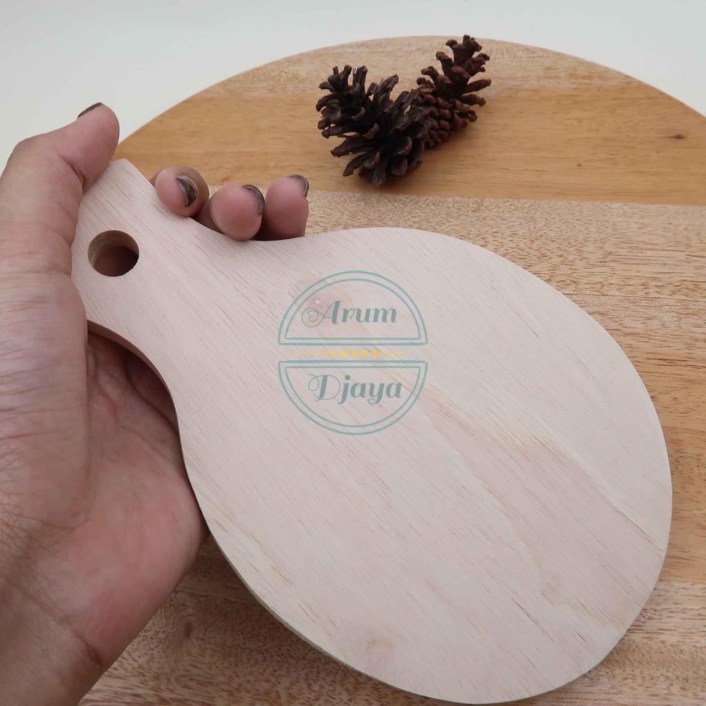 Talenan Mini Talenan Lonjong Kecil Chopping Board Tatakan Kayu Talenan Kayu