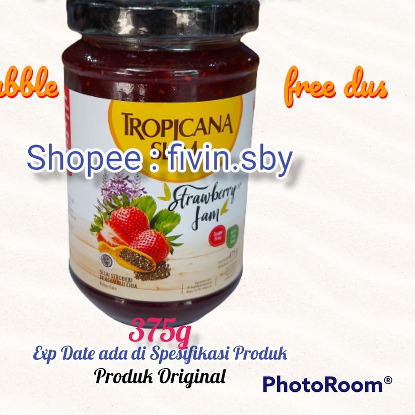 

➣ SELAI TROPICANA SLIM STRAWBERRY JAM 375g ۩