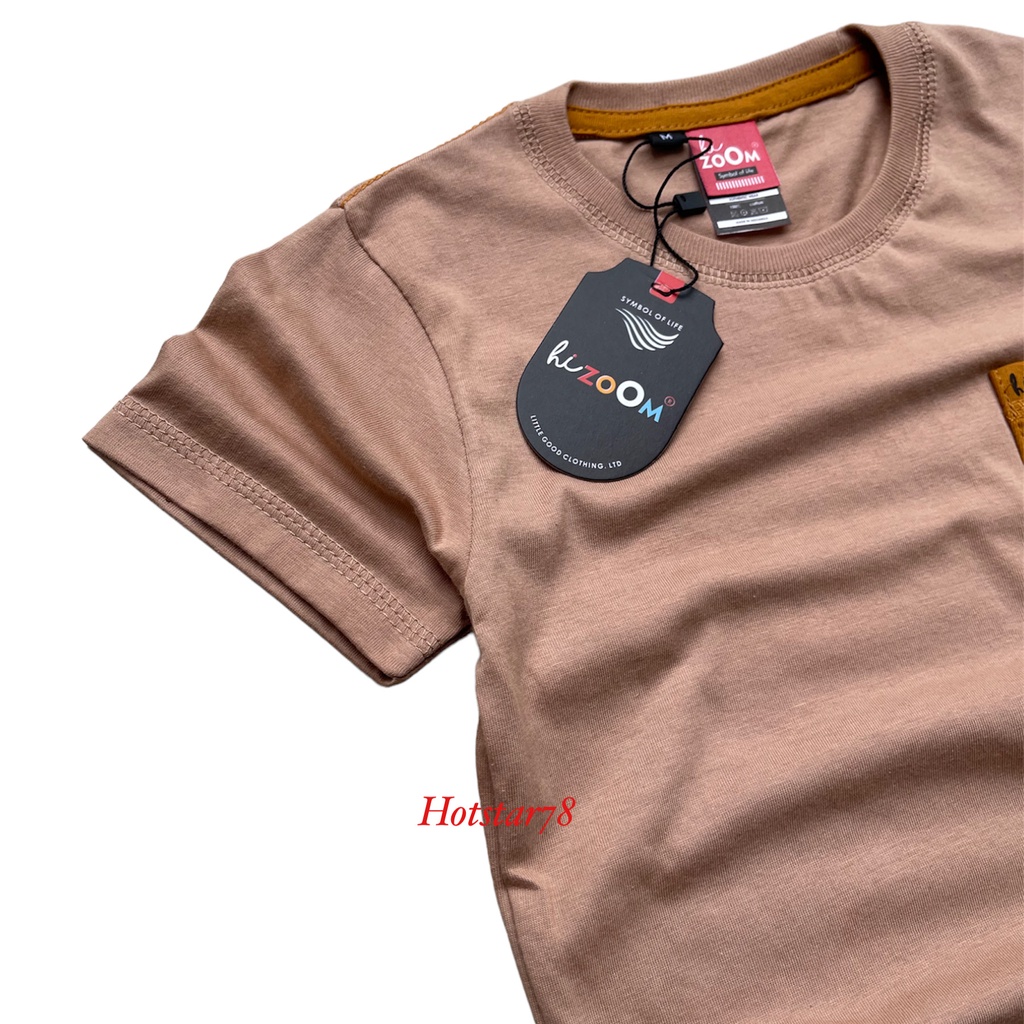 KAOS POLOS DISTRO ANAK  WARNA PEANUT LATTE (COKLAT MUDA),KAOS ANAK LAKI-LAKI &amp; PEREMPUAN, USIA 1-12 TAHUN,BAHAN KATUN.