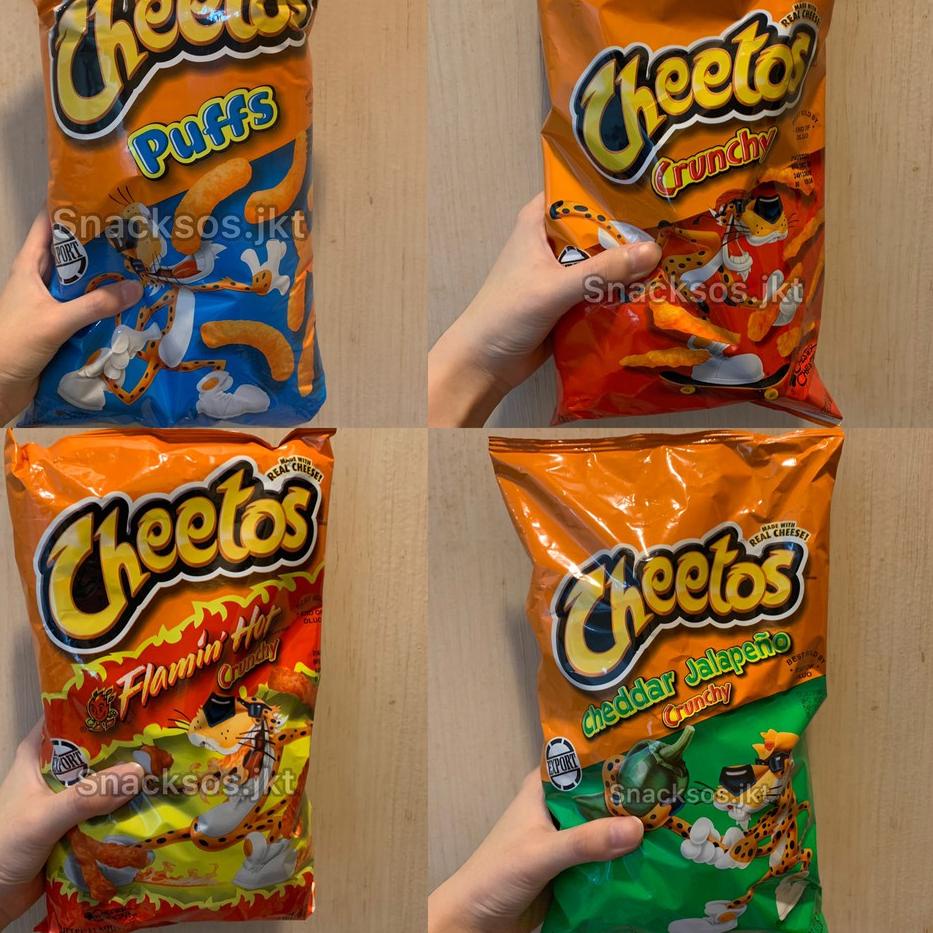 

❊ Cheetos Frito Lays Crunchy Cheese / Flamin Hot / Cheddar Jalapeno / CHEETOS PUFFS USA ⅍