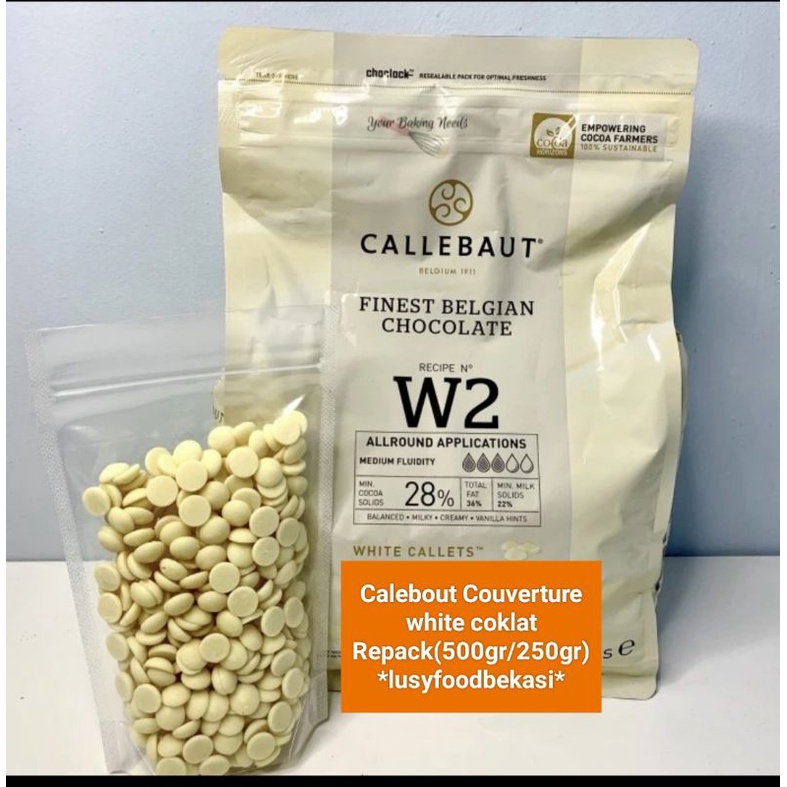 

white cokelat couverture Callebout