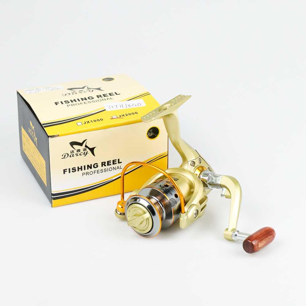 TERBARU DARCY JX2000 Reel Pancing Spinning 12 Ball Bearing 5.5:1 MURAH