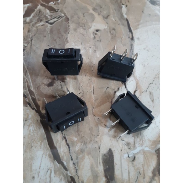 saklar switch on off on 3 pin gepeng 3 posisi