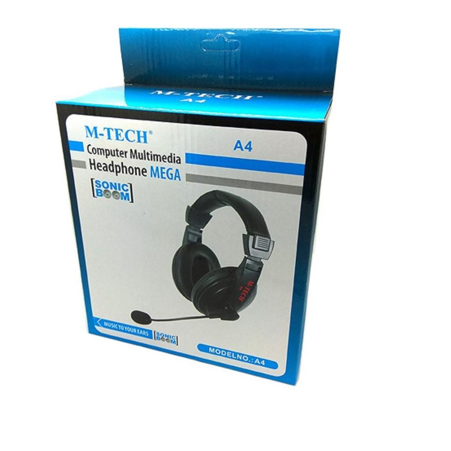 ▼ Headset m tech A4 for Pc ✲