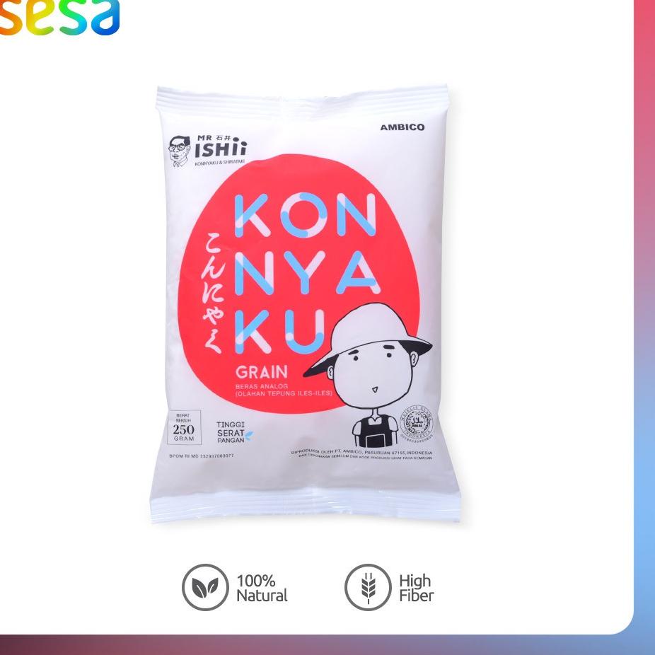 

➱ Mr Ishii Konnyaku Grain Beras Shirataki 250 g ❃