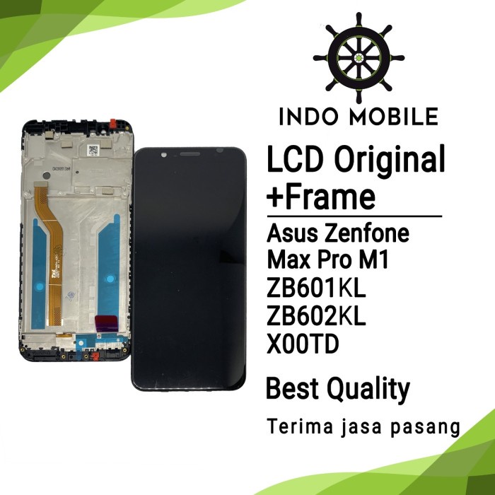 LCD ASUS ZENFONE MAX PRO M1  FRAME ORIGINAL Diskon