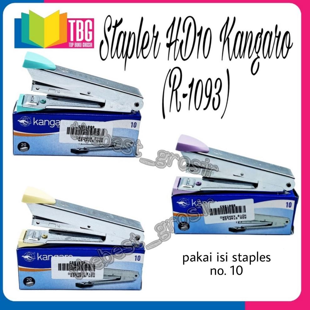 

B98 1 PCS STAPLER HD10 KANGARO/ STAPLES KECIL / STEPLES (R-1093) BEST SELLER も