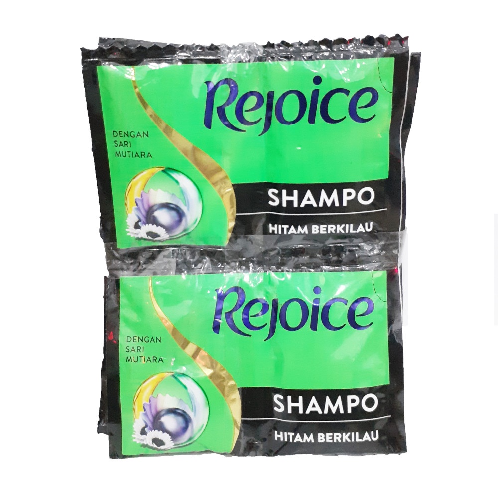 REJOICE SHAMPOO SACHET 5X2X11ml SHINY BLACK