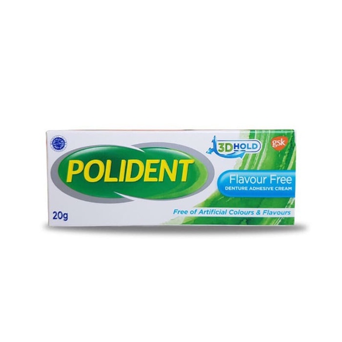 POLIDENT FLAVOUR FREE 20gr