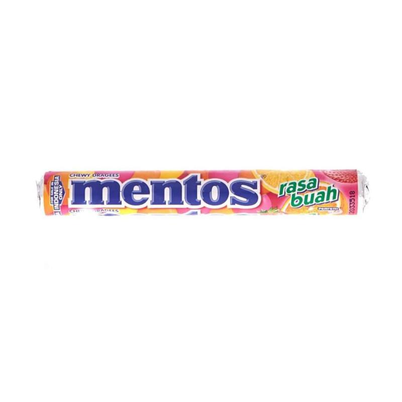 MENTOS ROLL 37GR FRUIT