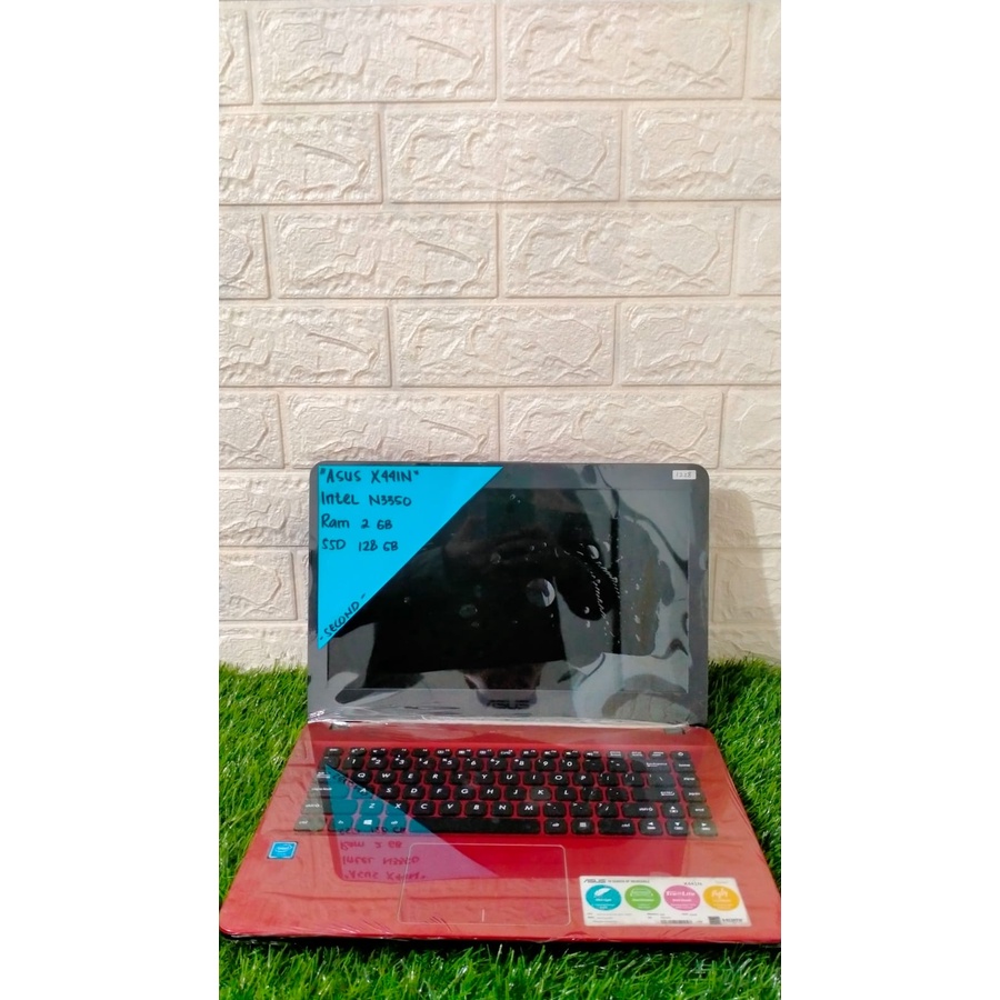 ASUS X441N INTEL N3350 RAM 2 GB SSD 128 GB 14 INCH