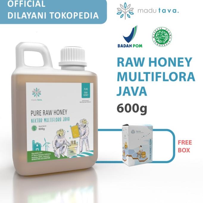 

Madu Murni Asli Tava 600gr Nektar Multiflora Java 100% Pure Raw Honey