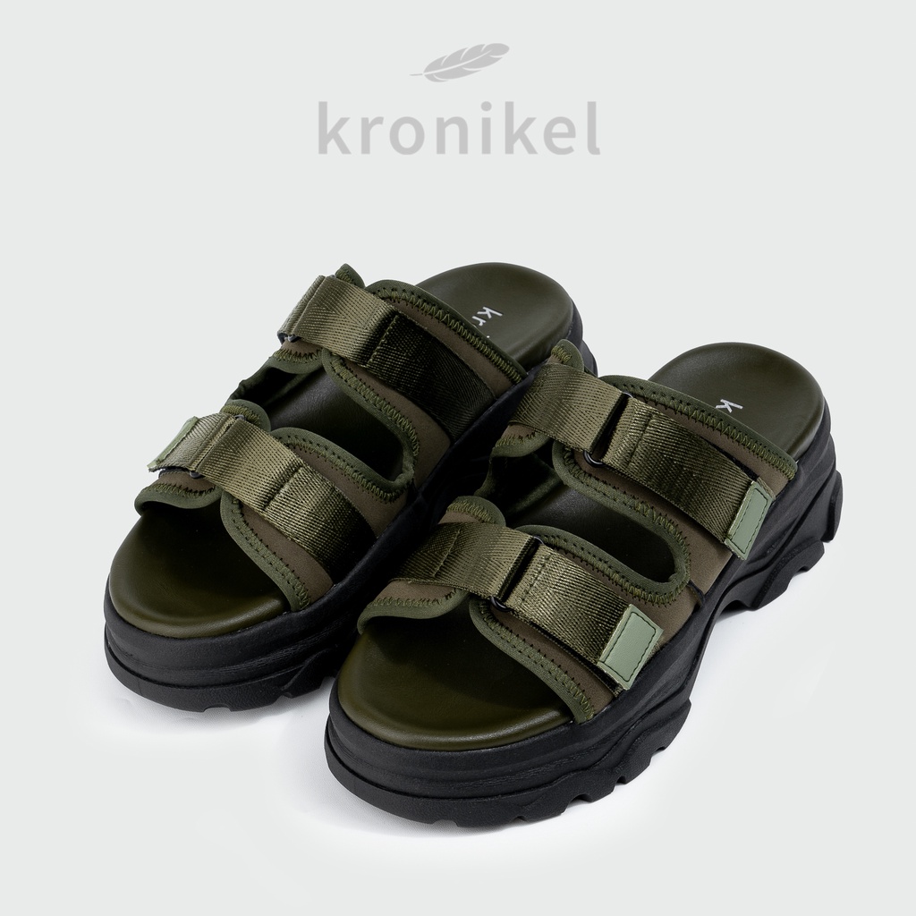 [PREMIUM LOKAL BRAND] KRONIKEL PROJECT // GRETA CHUNKY SANDALS