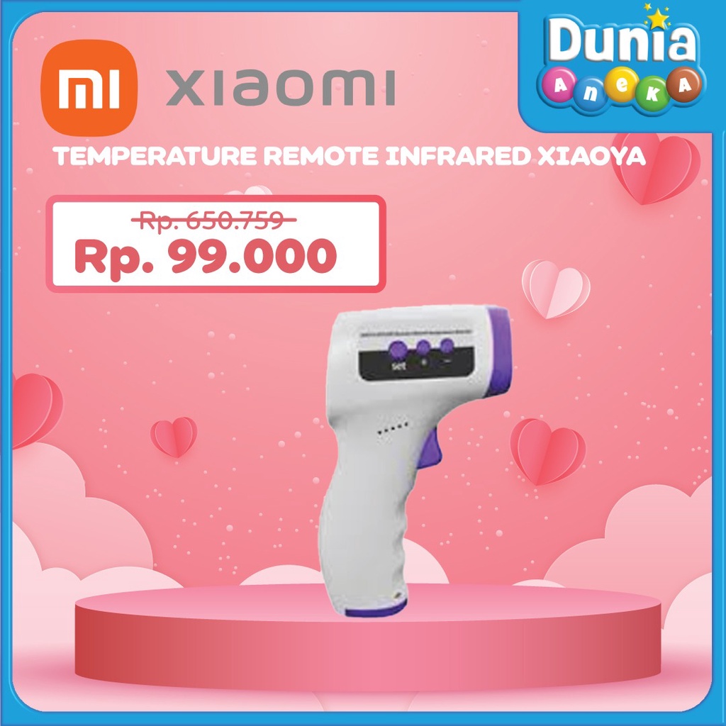 XIAOYA THERMOMETER INFRARED / THERMOMETER GUN PENGUKUR SUHU TUBUH NON CONTACT