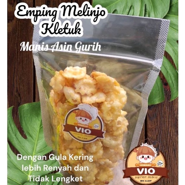 

EMPING MELINJO KLETUK PREMIUM MANIS ASIN GURIH RENYAH KEMASAN POUCH