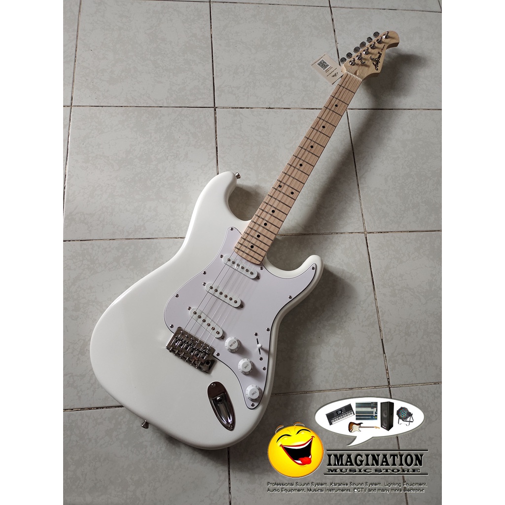 Aria Pro II STG-003/M White Electric Guitar