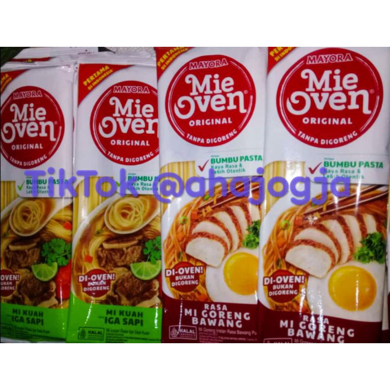 

MIE OVEN Kuah & Goreng Mayora