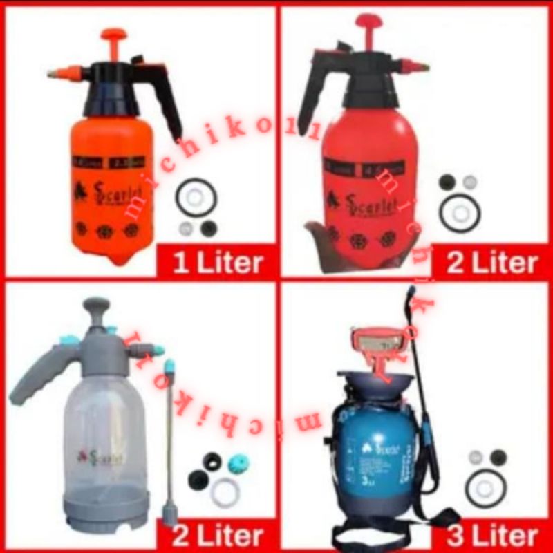 Sprayer 2 Liter Pompa Misty Pressure Sprayer Semprotan Super Stik Botol Spray Semprotan Tanaman Spra