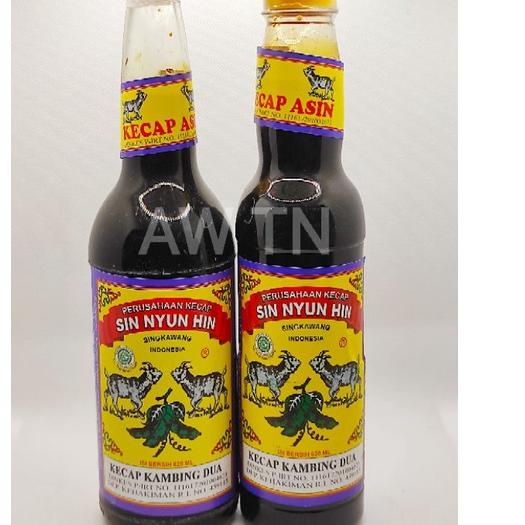 

12.12 SALE kecap asin kambing dua botol kaca ( regular free pakai dus ) / plastik / kecap asin singkawang / kecap asin enak / kecap asin kalimantan / kecap asin tradisional/soy sauce gas !!