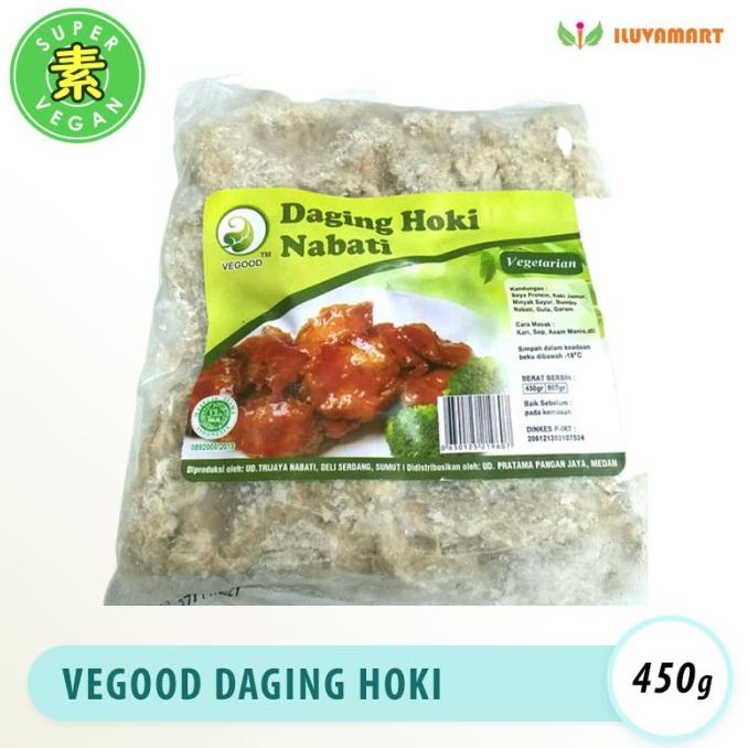 

Vegood Daging Hoki Nabati 450 gr / Vegetarian Hokki Meat TERLARIS