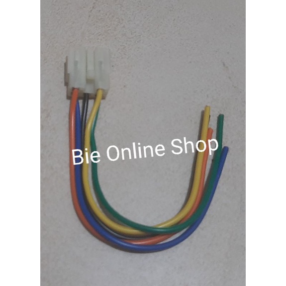 SOKET SWITCH SAKLAR POWER WINDOW SINGLE DEPAN KIRI TWINCAM AE92 TAHUN 90 - 92 5 PIN