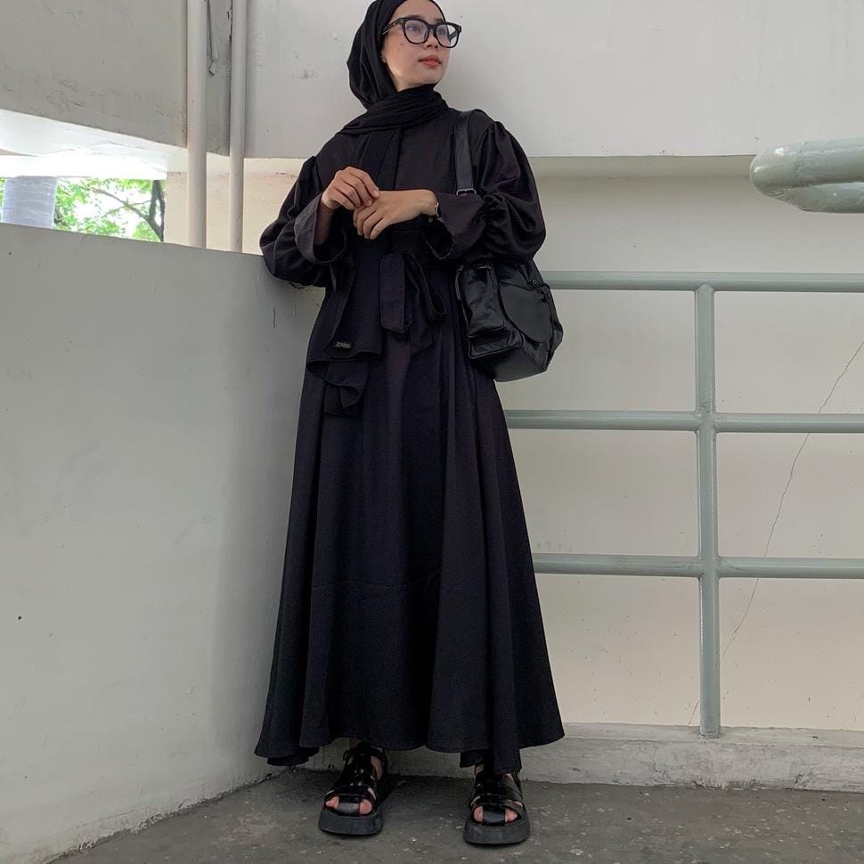 Gamis Yunisha Dress Maxi Fashion Muslim