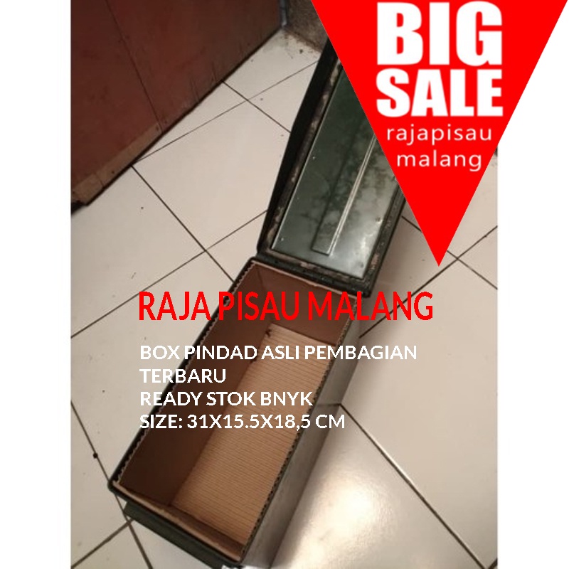 RPM Kotak Box Perkakas Box Peluru Army Tool Box Besi Pindad Tempat Penyimpanan Alat Multifungsi