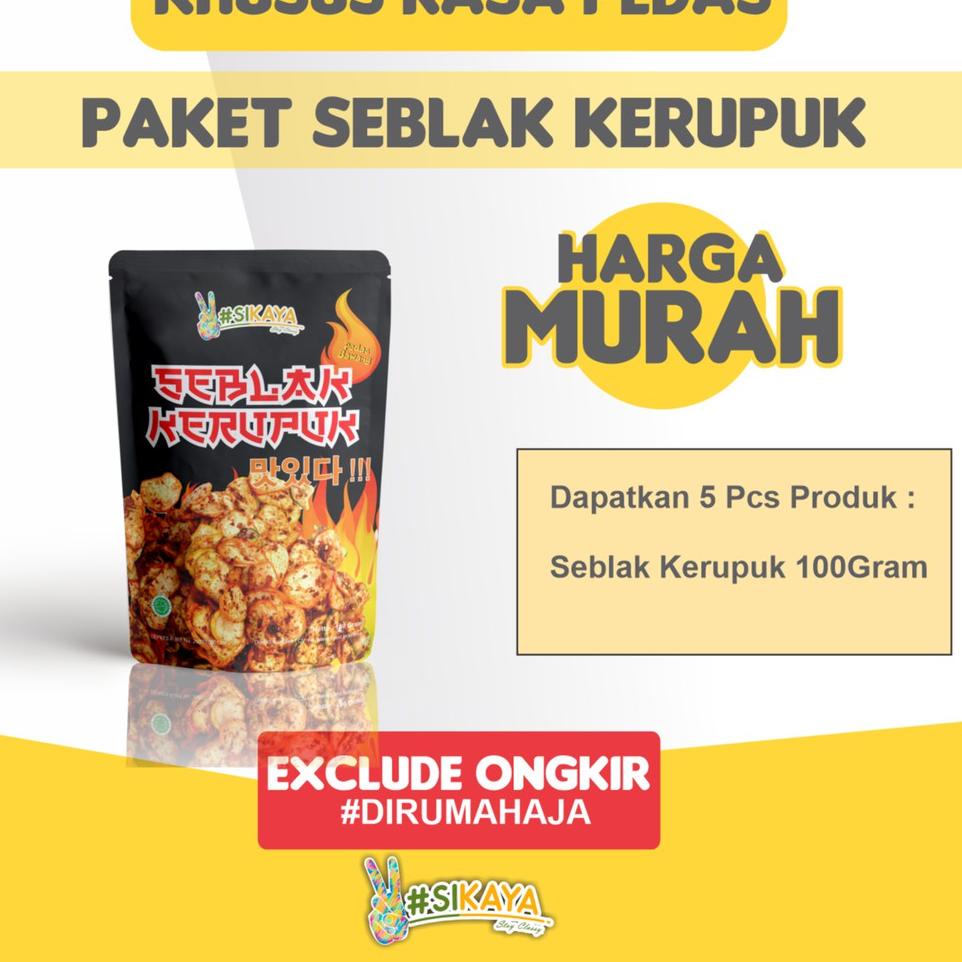 

♠ Paket Seblak Kerupuk Pedas Only-Sikaya ☀