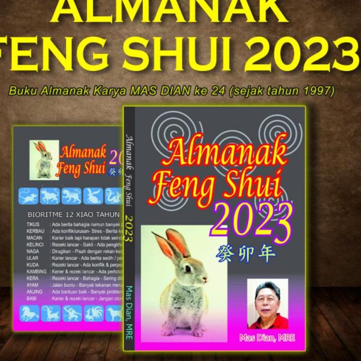 Stock Terupdate Almanak Feng Shui 2023 Mas Dian MRE - Kalender Fengshui