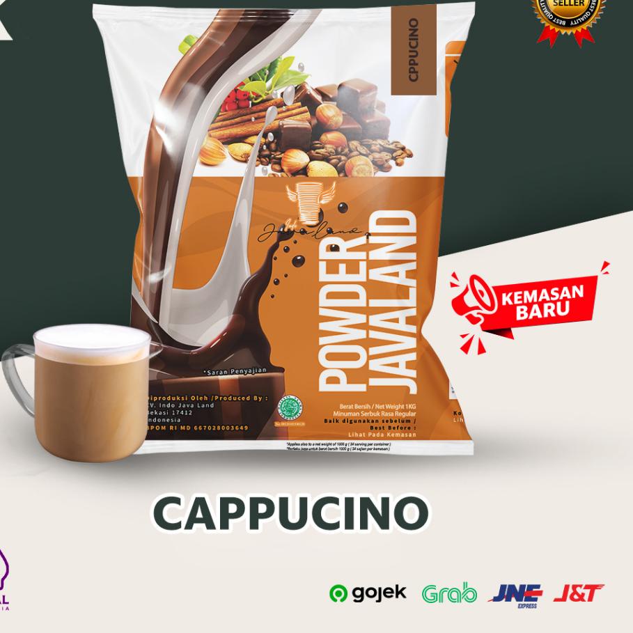 

Bisa COD Bubuk Minuman Bubble Powder Drink Cappuccino ORIGINAL Javaland 1kg !!!