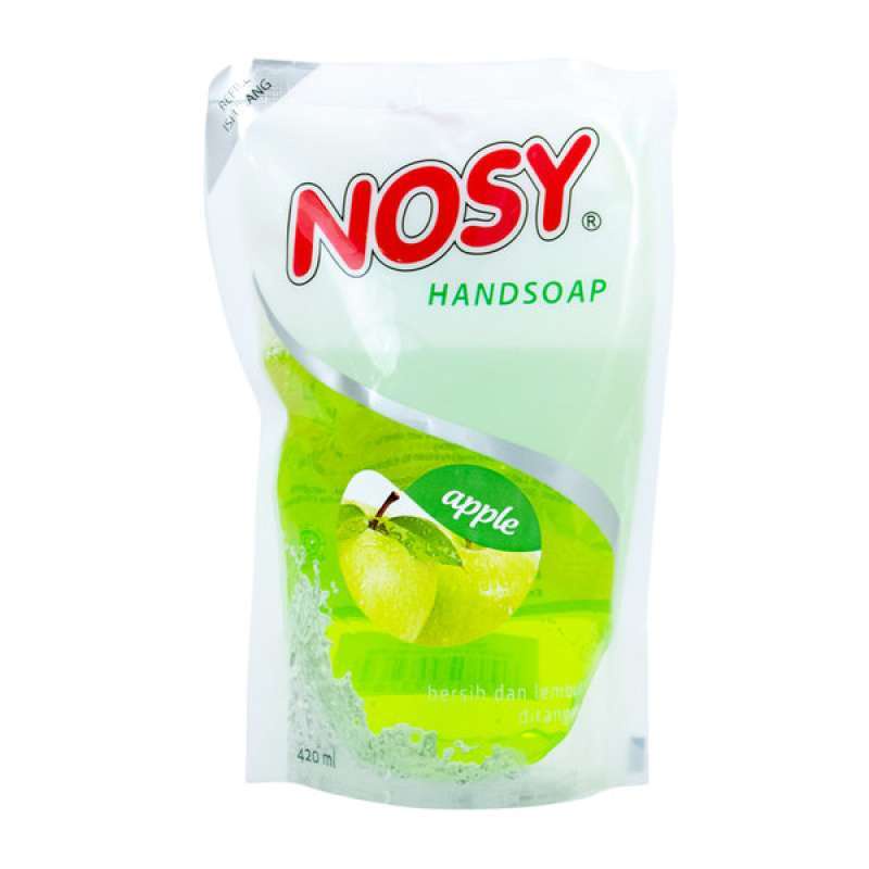 NOSY HAND SOAP 420ML REFILL APPLE (12)