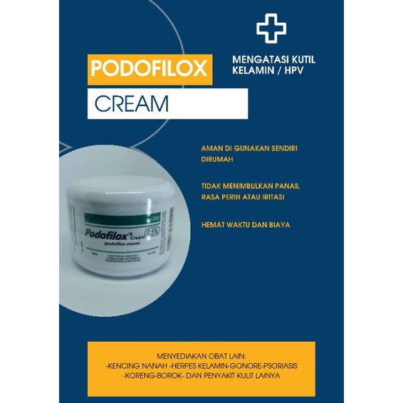 perontok kutil kelamin Condylox Cream podofilox cream