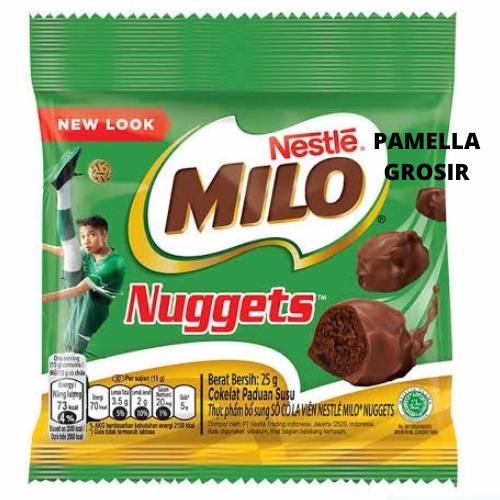 

NESTLE MILO NUGGETS COKELAT 25 GRAM SNACK makanan ringan jajanan cemilan camilan pedas asin gurih manis murah
