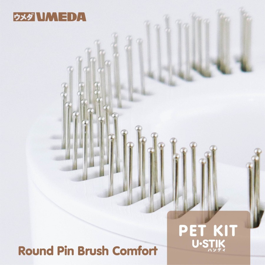 Umeda U-Stik Pet Kit - Vacuum Pet Brush (Sisir Bulu Hewan)