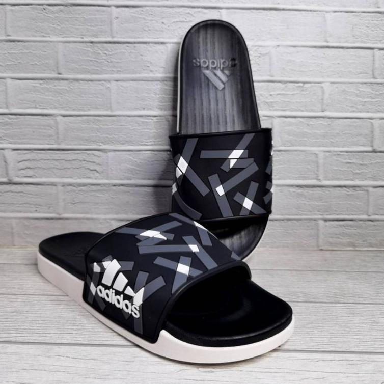 MURAH BANGET Sandal Pria Import Adidas Slide Adillete Hitam 100% Original Vietnam Size 36 - 44